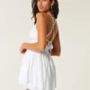 Open-Back Babydoll Romper