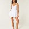 Open-Back Babydoll Romper