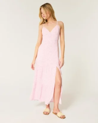 Open Back Maxi Dress