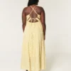 Open Back Maxi Dress