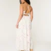 Open Back Maxi Dress