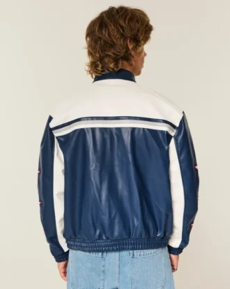 Oracle Red Bull Racing Graphic Faux Leather Jacket