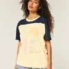 Oversized Brazil Graphic Tee