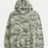 Oversized Camo Hoodie