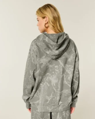 Oversized Camo Hoodie