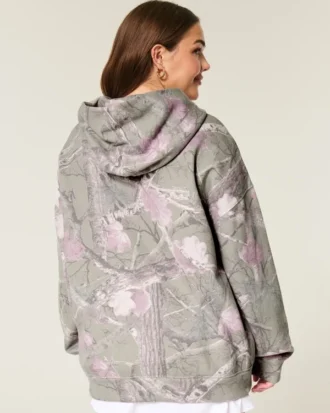 Oversized Camo Hoodie