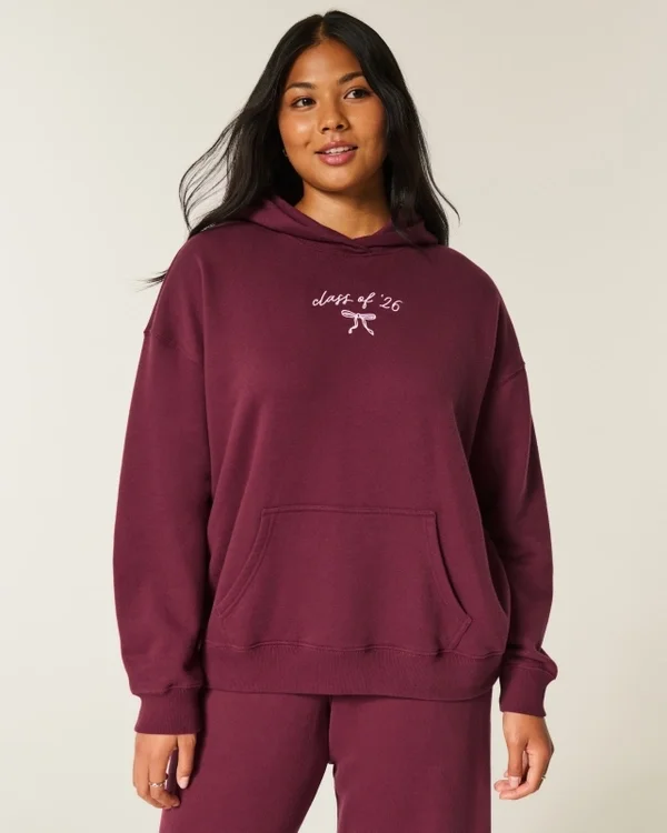 Oversized Class of ’26 Graphic Hoodie Oversized Class of ’26 Graphic Hoodie