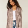 Oversized Flannel Shirt