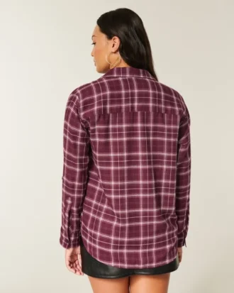 Oversized Flannel Shirt
