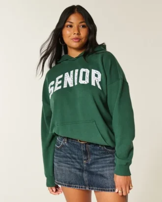 Oversized Senior Graphic Hoodie