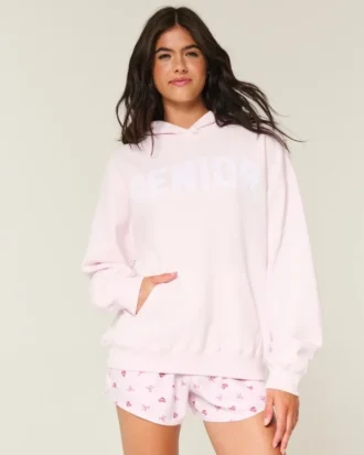 Oversized Senior Graphic Hoodie