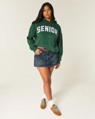 Oversized Senior Graphic Hoodie