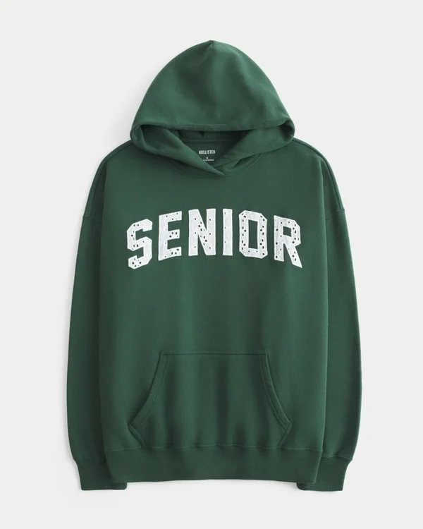Oversized Senior Graphic Hoodie Oversized Senior Graphic Hoodie