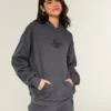 Oversized Sparkle Logo Graphic Hoodie Oversized Sparkle Logo Graphic Hoodie
