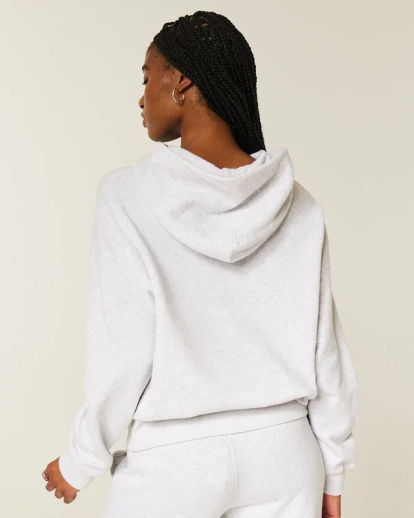 Oversized Sparkle Logo Graphic Hoodie Oversized Sparkle Logo Graphic Hoodie