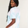 Oversized Tie-Dye I Heart UV Graphic Tee Oversized Tie-Dye I Heart UV Graphic Tee