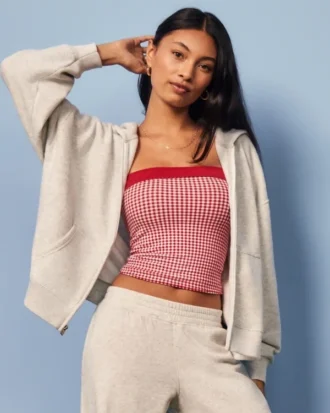 Oversized Zip-Up Hoodie