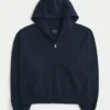 Oversized Zip-Up Hoodie