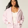 Oversized Zip-Up Hoodie