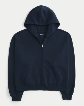 Oversized Zip-Up Hoodie