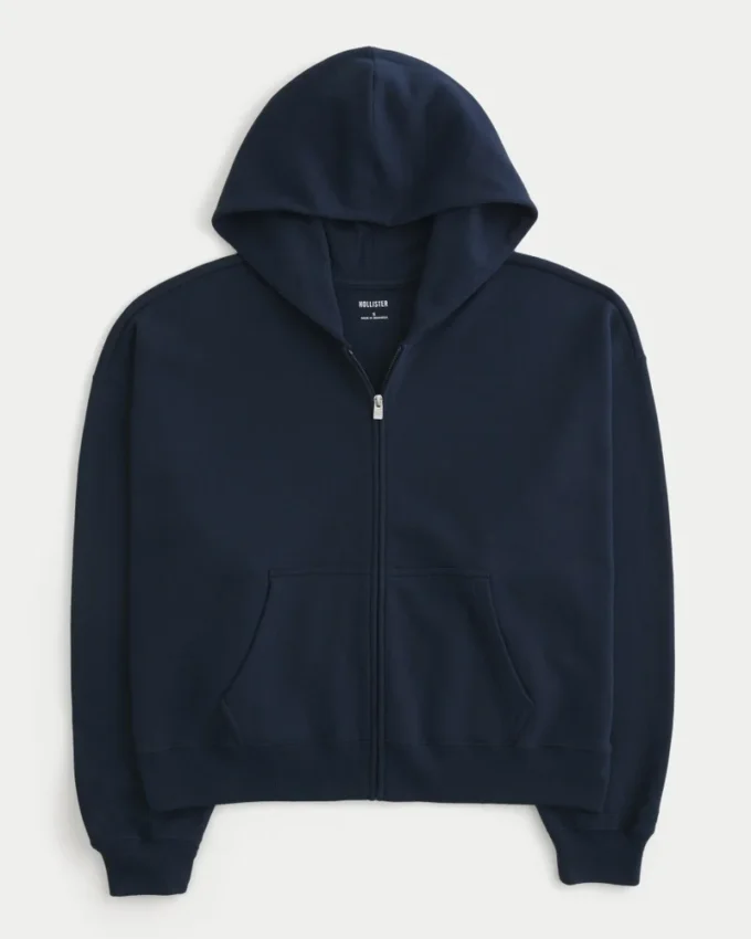 Oversized Zip-Up Hoodie