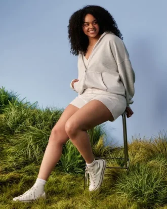 Oversized Zip-Up Hoodie