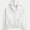 Oversized Zip-Up Hoodie
