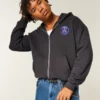 Paris Saint-Germain F.C. Graphic Zip-Up Hoodie