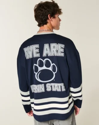 Penn State University Nittany Lions Graphic Hockey Jersey