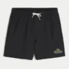 Puerto Viejo Graphic Mid-Thigh Volley Swim Trunks