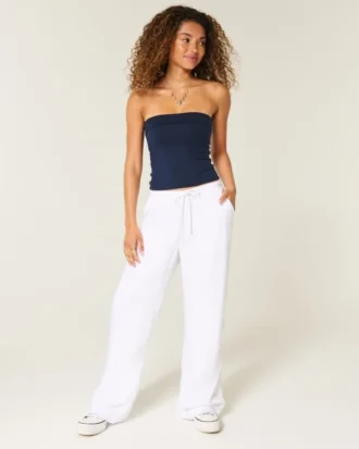 Pull-On Slub Pants Pull-On Slub Pants