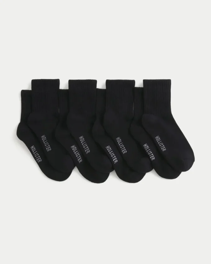 Quarter Crew Socks 4-Pack