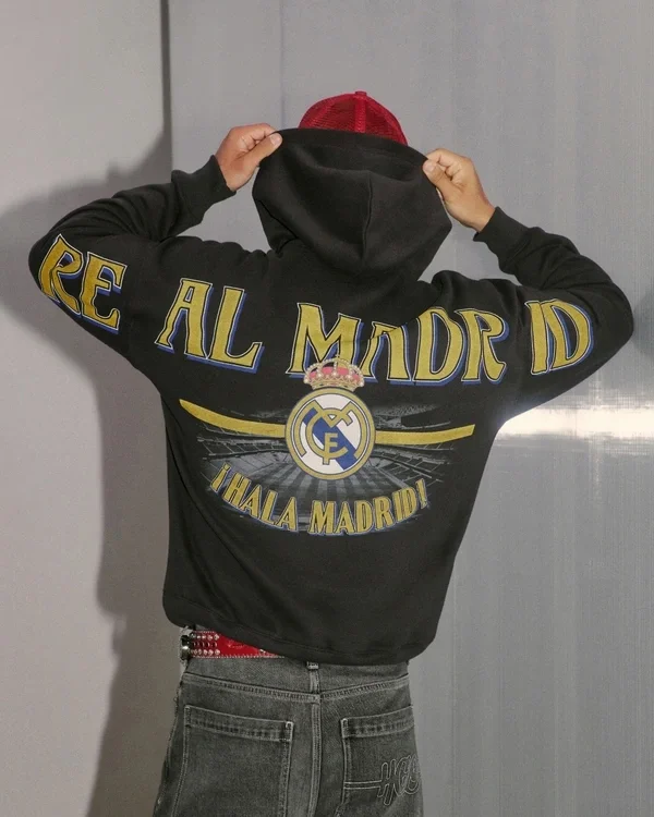 Real Madrid CF Graphic Hoodie Real Madrid CF Graphic Hoodie