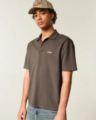 Relaxed Logo Polo