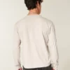 Relaxed Long-Sleeve Cotton Crew T-Shirt