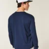 Relaxed Long-Sleeve Cotton Crew T-Shirt