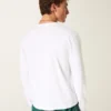 Relaxed Long-Sleeve Cotton Crew T-Shirt