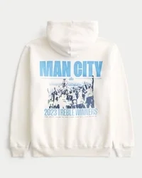 Relaxed Manchester City Graphic Hoodie
