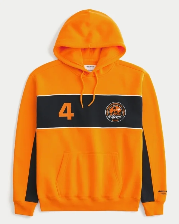 Relaxed McLaren Graphic Hoodie Relaxed McLaren Graphic Hoodie