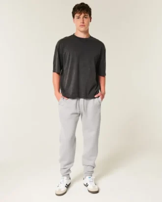 Relaxed Rib Joggers