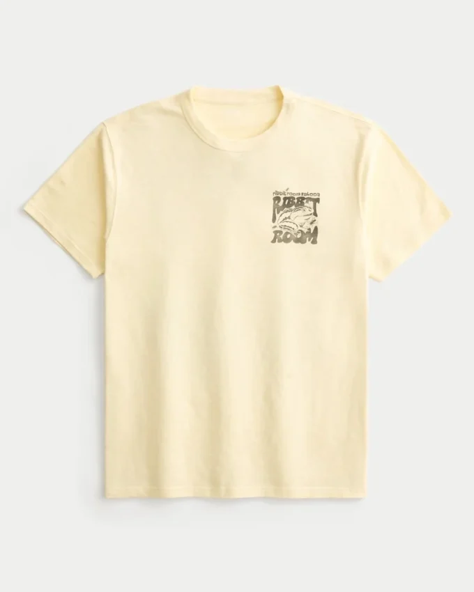 Relaxed Ribbit Room Saloon Graphic Tee