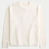 Relaxed Thermal Long-Sleeve Crew Shirt