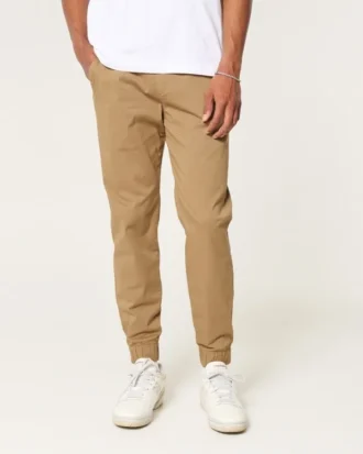 Relaxed Twill Joggers
