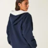 Reversible Faux Fur-Lined Fleece Zip-Up Hoodie Reversible Faux Fur-Lined Fleece Zip-Up Hoodie