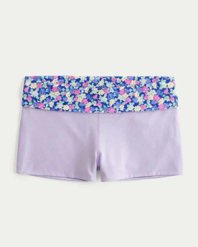 Reversible Knit Shortie Shorts