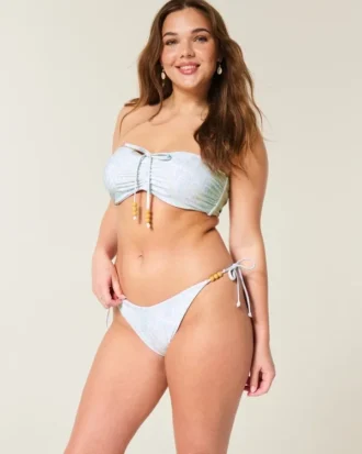 Reversible Side Tie Cheeky Bikini Bottom