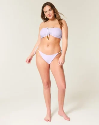 Reversible Side Tie Cheeky Bikini Bottom