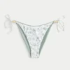 Reversible Side Tie Cheeky Bikini Bottom