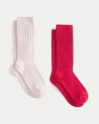 Ribbed Socks 2-Pack Ribbed Socks 2-Pack