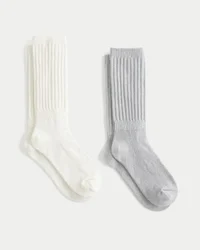 Ribbed Socks 2-Pack Ribbed Socks 2-Pack